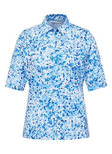 Rabe T-Shirt Gemustert - Polokragen, Kurzarm im Sale