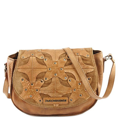 Taschendieb-Wien Tasche - Cow Dip Dye - Flap Shoulderbag - Senf im Sale