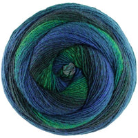 Thumbnail for LANA GROSSA Gomitolo Versione | Wicking yarn with color gradient | Hand knitting yarn made of 60% virgin wool & 40% polyacrylic | 200g wool for knitting & crocheting | 700m yarn on sale