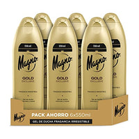Thumbnail for Magno - Gold Shower Gel - Pack of 6 (550 ml) (3,300 ml) - seductive fragrance - offers creaminess and smoothness on sale