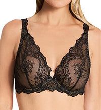 Thumbnail for AUBADE, Triangle Push-Up Bra, Danse des Sens, Black, 75D, OG12 on Sale