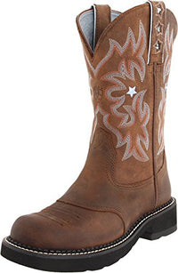 Thumbnail for Ariat 1132 Probaby Brown Lederstiefel für Damen Braun Westernreitstiefel, Groesse:39 (6 UK) im Sale