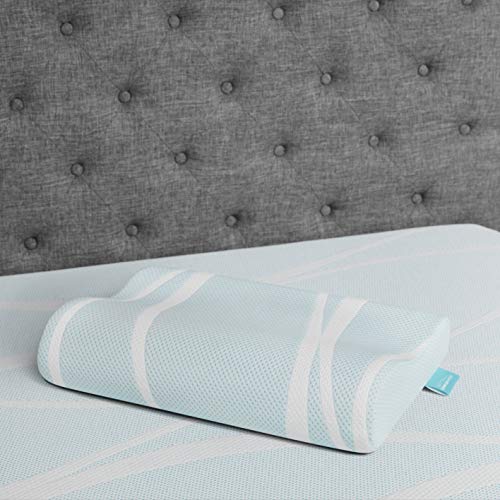 Tempur-Pedic TEMPUR-Breeze Neck Pillow Cooling Medium White on Sale