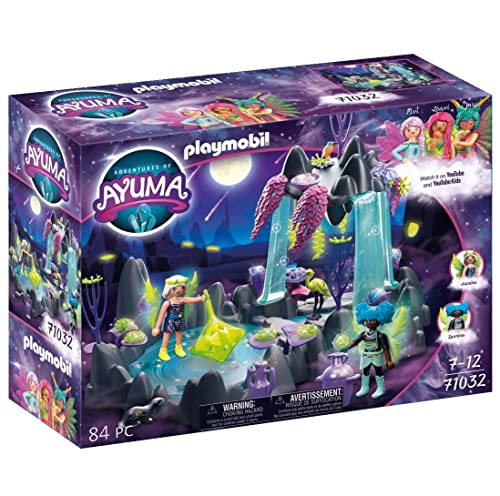 PLAYMOBIL Adventures of Ayuma 71032 Moon Fairy Spring, Incl. Toy Fairies with Movable Fairy Wings, Fairy Toy for Children Ages 7 and Up on Sale