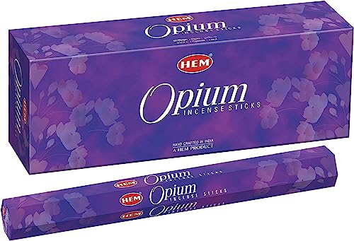 HEM RäucherstäbchenSparset. 6 Packungen a 20g Ca 120 Sticks Opium im Sale