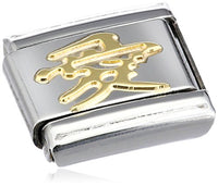 Thumbnail for Nomination Composable Classic China aus Edelstahl und 18K-Gold (Liebe) 030120 im Sale