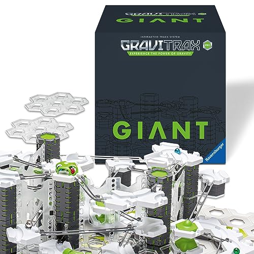 Ravensburger GraviTrax PRO Starter-Set Giant- Erweiterbare Kugelbahn für Kinder, Interaktive Murmelbahn, Lernspielzeug und Konstruktionsspielzeug ab 8 Jahren im Sale