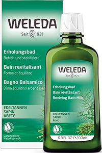 Thumbnail for WELEDA Organic Noble Fir Relaxing Bath, Natural Cosmetics Organic Bath Essence with essential oils of spruce and noble fir for relaxation and care, bath additive for inner strength (1 x 200 ml) on sale