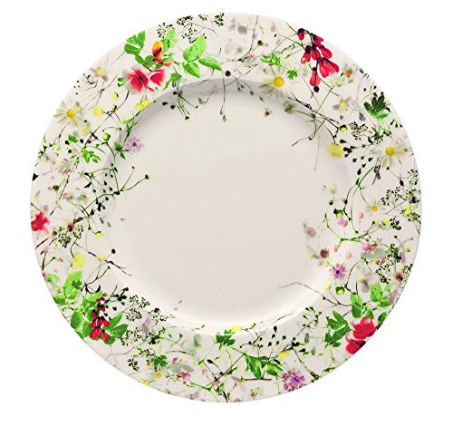 Breakfast plate 23cm flag BRILLANCE FLEURS SAUVAGES Rosenthal**6 (6 pieces)