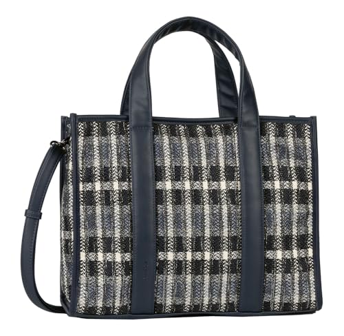 Gabor bags Lexie Damen Shopper Umhängetasche Reißverschluss Mittelgroß Blau im Sale