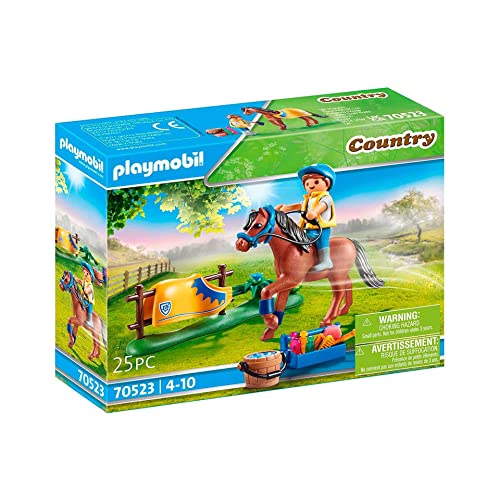 PLAYMOBIL Country collectible pony Welsh 70523, blue on sale