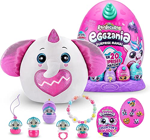 Rainbocorns Eggzania Surprise Mania Bunnycorn, über 20 Überraschungen, Plüschtier und Accessoires (Hase) im Sale