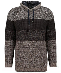 Thumbnail for RAGMAN Herren Strickpullover Tweed, gestreift XXL, Taupe-Grau mouliniert-187 im Sale