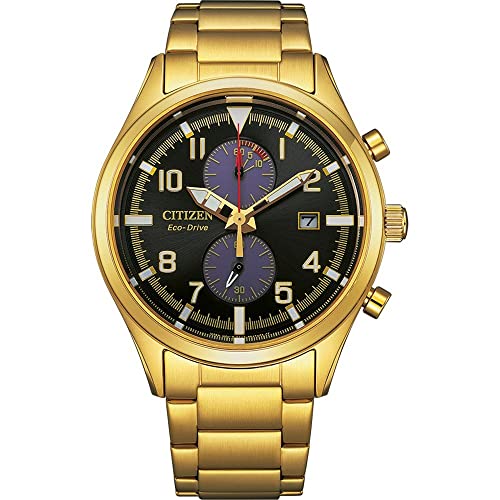 CITIZEN Men's Analog Japanese Quartz Watch with Stainless Steel Bracelet CA7022-87E on Sale