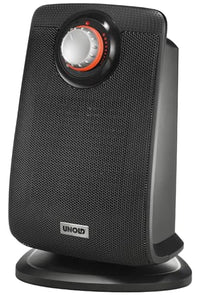Thumbnail for Unold 86445 Ceramic Fan Heater - Black, up to 2000 watts, fan function, 4-stage thermostat, 75° oscillation, light and quiet, overheating protection, carrying handle, IP21 drip-proof on sale