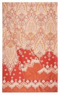 Thumbnail for Bassetti ISOLABELLA Foulard made of 100% cotton in the color Rosso R1, dimensions: 270x270 cm -9330061 on sale