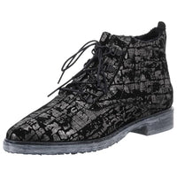 Thumbnail for Simen Damen Stiefeletten schwarz-silbern Gr. 39 im Sale