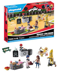 Thumbnail for PLAYMOBIL | Miraculous Advent Calendar | Ladybug - Picnic in Paris | 24 exciting doors | Includes five figures | Advent Calendar 2024 | Magical toy for children ages 4 and up | 71344 on sale