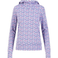 Thumbnail for Blutsgeschwister women's Scuba Duba Hoodie, dancing loving flower, on sale