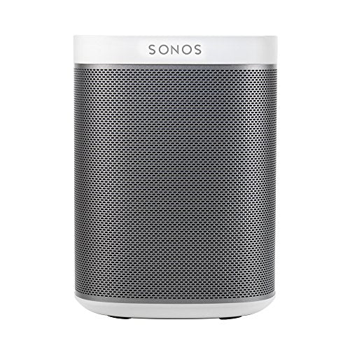 Sonos Play:1 Smart Speaker, weiß – Kompakter & kraftvoller WLAN Lautsprecher für unbegrenztes Musikstreaming – Feuchtigkeitsbeständiger Multiroom Lautsprecher im Sale