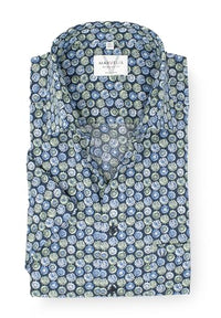 Thumbnail for Marvelis Herren Kurzarmhemd Kurzarm Non-Iron Modern Fit,Muster,New Kent, Kragenweite:44 im Sale