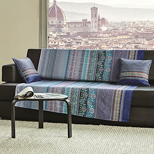 Bassetti furnishing foulard Piazza dei Miracoli M1 Marrone cotton, on sale