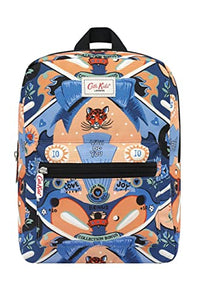 Thumbnail for Cath Kidston 100 % recyceltes Polyester-Flipper-Rucksack, modern, mittelgroß, Blau, mehrfarbig, One size im Sale