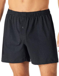 Thumbnail for Schiesser Herren Boxershort für Männer weich und bequem ohne Gummibund Bio Baumwolle-Cotton Casual Unterwäsche, schwarz_180506, 6/ im Sale