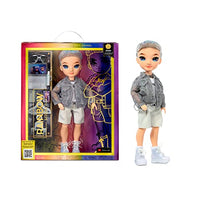 Thumbnail for Rainbow High Modepuppe – Aidan Russel - Lila Junge Puppe – Modisches Outfit & 10+ Bunte Spiel-Accessoires - Für Sammler und Kinder von 4-12 Jahren im Sale