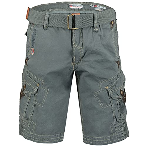 Geographical Norway Peanut Men - The Blue - Shorts for men (blue L) on sale