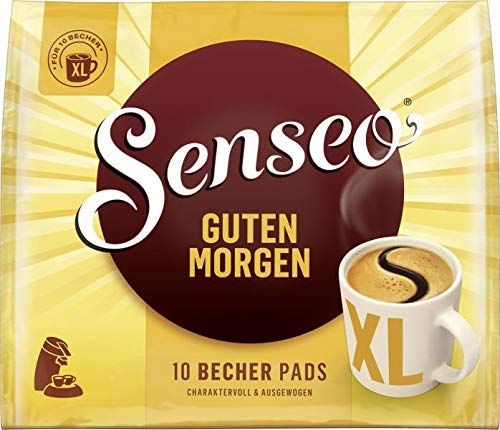 Senseo 4033163 Coffee pod GOOD MORNING strong &amp; intense caffeine 10x12.5g on sale