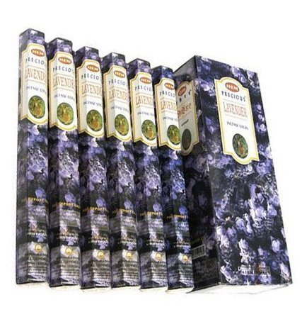 Hem Precious Lavender Räucherstäbchen riechen Lavendel. Paket mit 120 Stäbchen aus hochwertigem Weihrauch im Sale