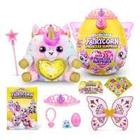 Thumbnail for Rainbocorns Fairycorn Princess Serie 6 Einhorn – Plüsch zum Sammeln – Magische Märchenprinzessin überrascht, Kuschel-Plüsch-Stofftier, Aufkleber, (Einhorn) im Sale