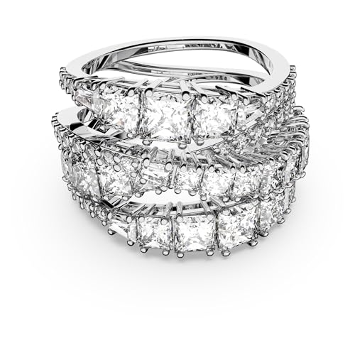 Swarovski, Hyperbola Wrap Ring, White, 55 on sale