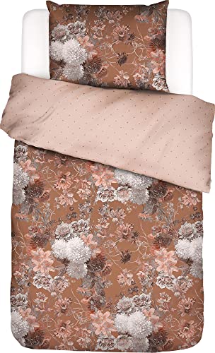 ESSENZA Wendebettwäsche Maily Satin braun im Sale