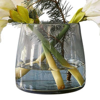 Thumbnail for Loberon Vase Inga | Dekoration Vase Mit Schlichter Form | Für Trockenblumen, Blumen & Zweige | Deko Wohnzimmer | Aus Mundgeblasenem Glas | ø 23 cm, klar im Sale