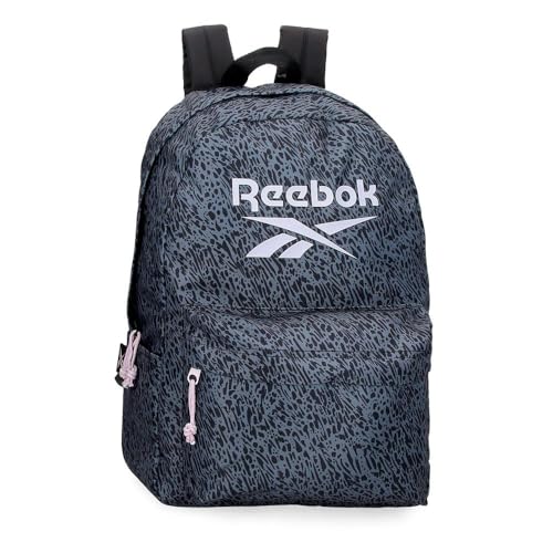 Reebok Joumma Bags Rucksack, Schwarz, 32 x 44 x 12 cm, Polyester, 16,9 l, Schwarz, Talla única, Tagesrucksa im Sale