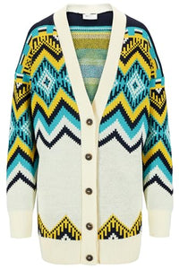 Thumbnail for Dale of Norway Skåla Women's Cardigan Sweater - Ladies Knit Cardigan - Pure Wool on Sale