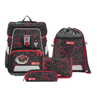 Thumbnail for Step by Step Schulranzen-Set Space, Ninja Yuma, 5-teilig, schwarz-rot, Ninja-Design, ergonomischer Tornister mit Reflektoren, höhenverstellbar mit Hüftgurt, für die 1. bis 4. Klasse, 20 im Sale