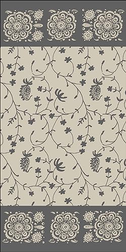 Bassetti BRENTA towel made of 100% cotton in pearl grey G1, size: 50x100 cm - 9326104 on sale