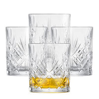 Thumbnail for SCHOTT ZWIESEL Whiskyglas Show (4er-Set), anmutige Tumbler für Whisky mit Relieff, spülmaschinenfeste Kristallgläser (Art.-Nr. 121877), Kristall im Sale