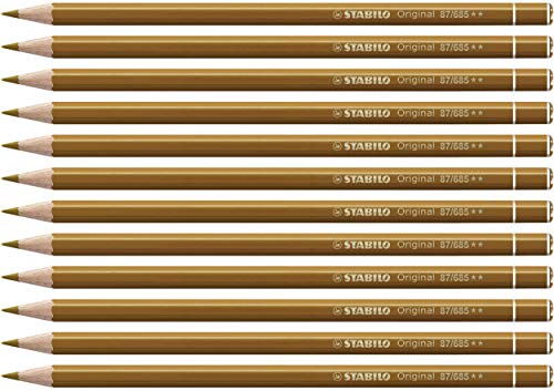 STABILO Premium-Buntstift Original - 12er Pack - terra di siena im Sale