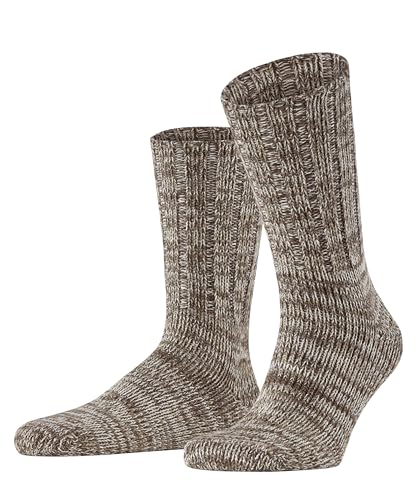 FALKE Men's Socks Brooklyn SO Cotton Plain 1 Pair, Red (Red Flash 8154), 43-46 on Sale