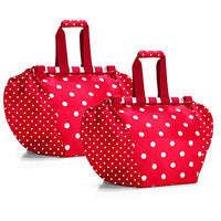 Thumbnail for reisenthel easyshoppingbag 2tlg. Einkaufstasche Einkaufsbeutel shoppingbag easybag (Mixed dots Chilli red) im Sale