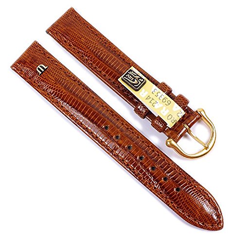 MAURICE LACROIX Ersatzband Uhrarmband Echt Teju-Eidechsen-Leder Braun 21550G, Stegbreite:19mm im Sale