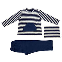 Thumbnail for Il Gufo A88 complete Bimba Girl Two Piece Set Grey/Blue Girl [2 Years]