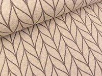 Thumbnail for Albstoffe Hamburger Liebe Check Point Jacquard Knit Step Yemen-braun im Sale