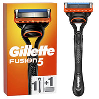 Thumbnail for Gillette Fusion 5 Nassrasierer Herren, TESTSIEGER VON GILLETTE BEI STIFTUNG WARENTEST Rasierer + 1 Rasierklinge, mit Gleitstreifen für eine gründliche Rasur im Sale