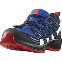 Thumbnail for Salomon XA Pro V8 Climasalomon wasserdichte Unisex Kinder-Multisportschuhe, Outdoor-bereit, Grip in jedem Gelände, Sportlicher Look, Lapis Blue, 36 im Sale