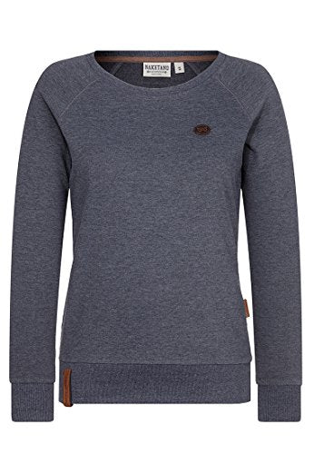 Naketano Female Sweatshirt Krokettenhorst, Indigo Blue Melange, Gr. im Sale